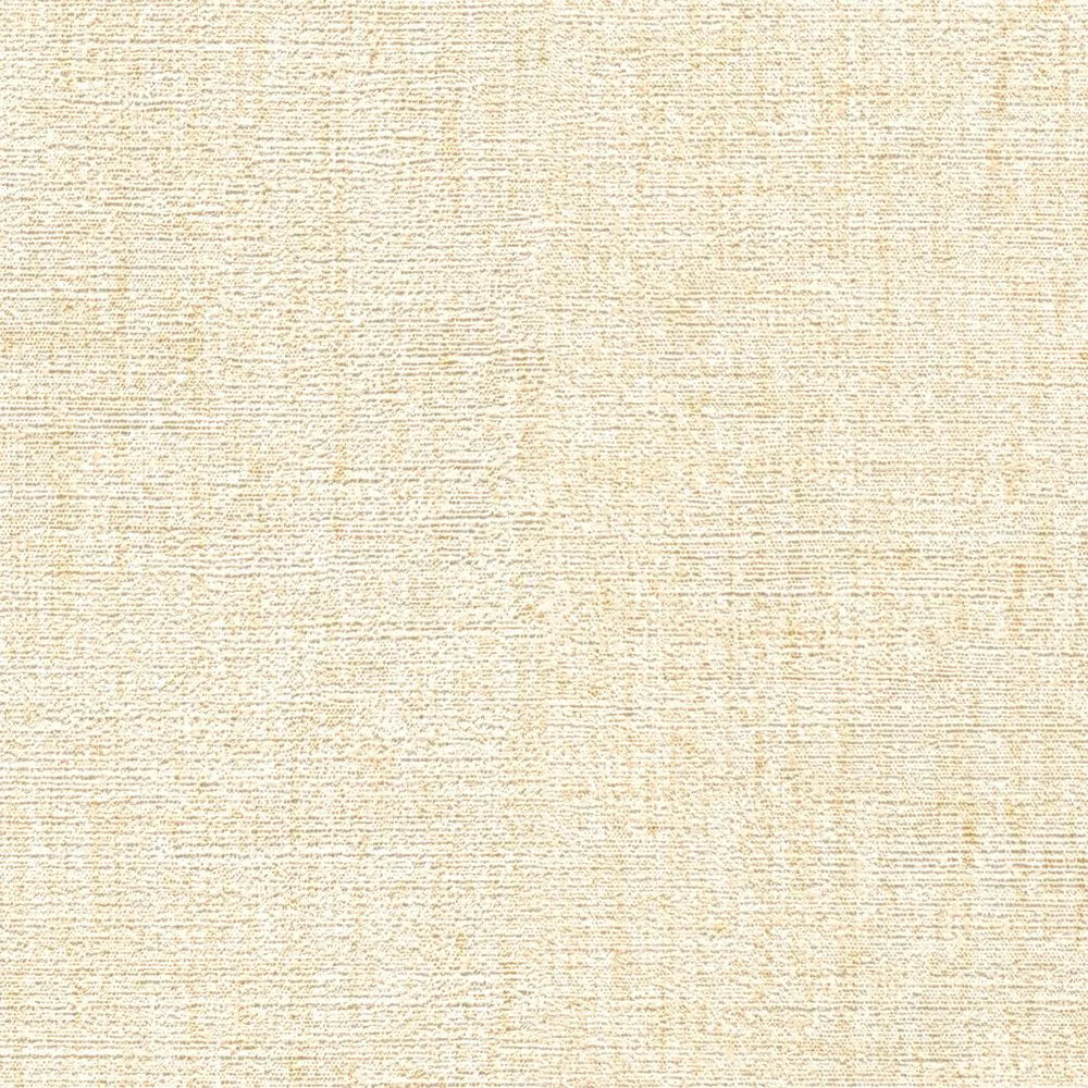 Stylish matt non-woven wallpaper with light textile texture | beige - 3010206