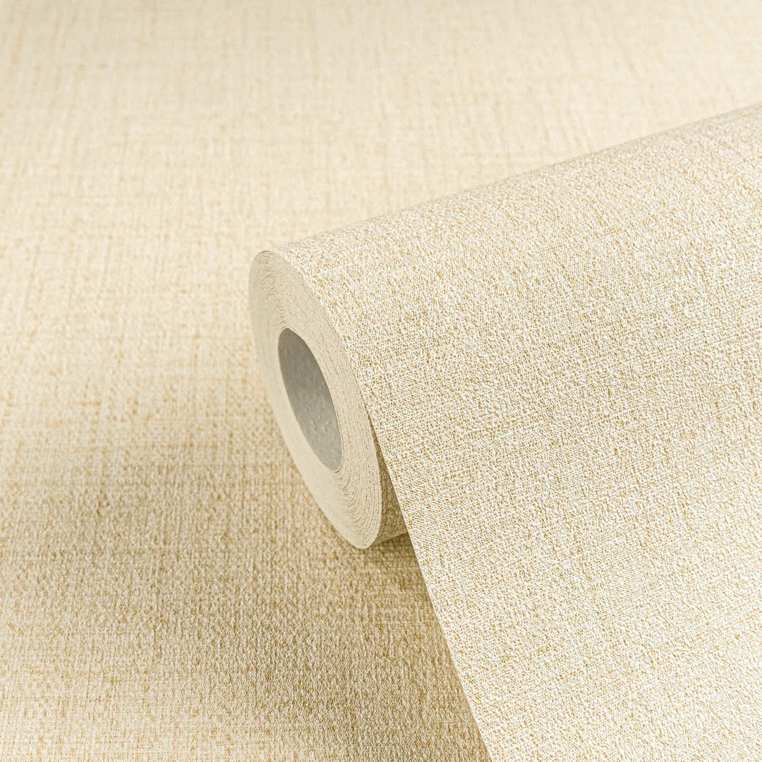 Stylish one-piece wallpaper with delicate, shimmering embossed fabric | white - 3010205