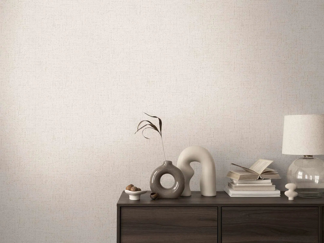 Elegantne, beeži toonides helendava tekstuuriga mittekootud tapeet - 3010215