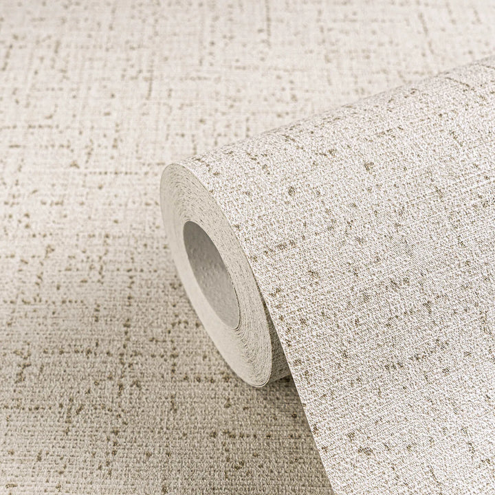 Elegantne, beeži toonides helendava tekstuuriga mittekootud tapeet - 3010215