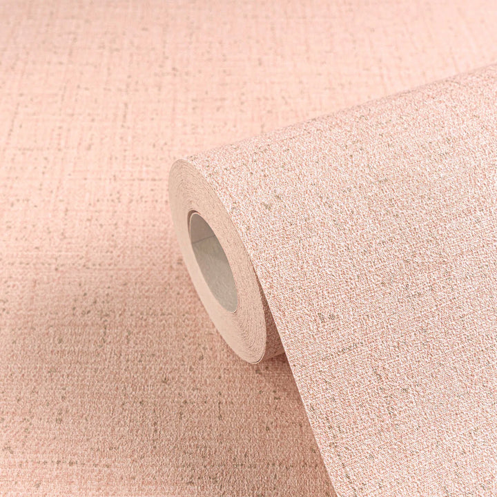 High quality non-woven wallpaper with silky, shimmering texture | pink - 3010217