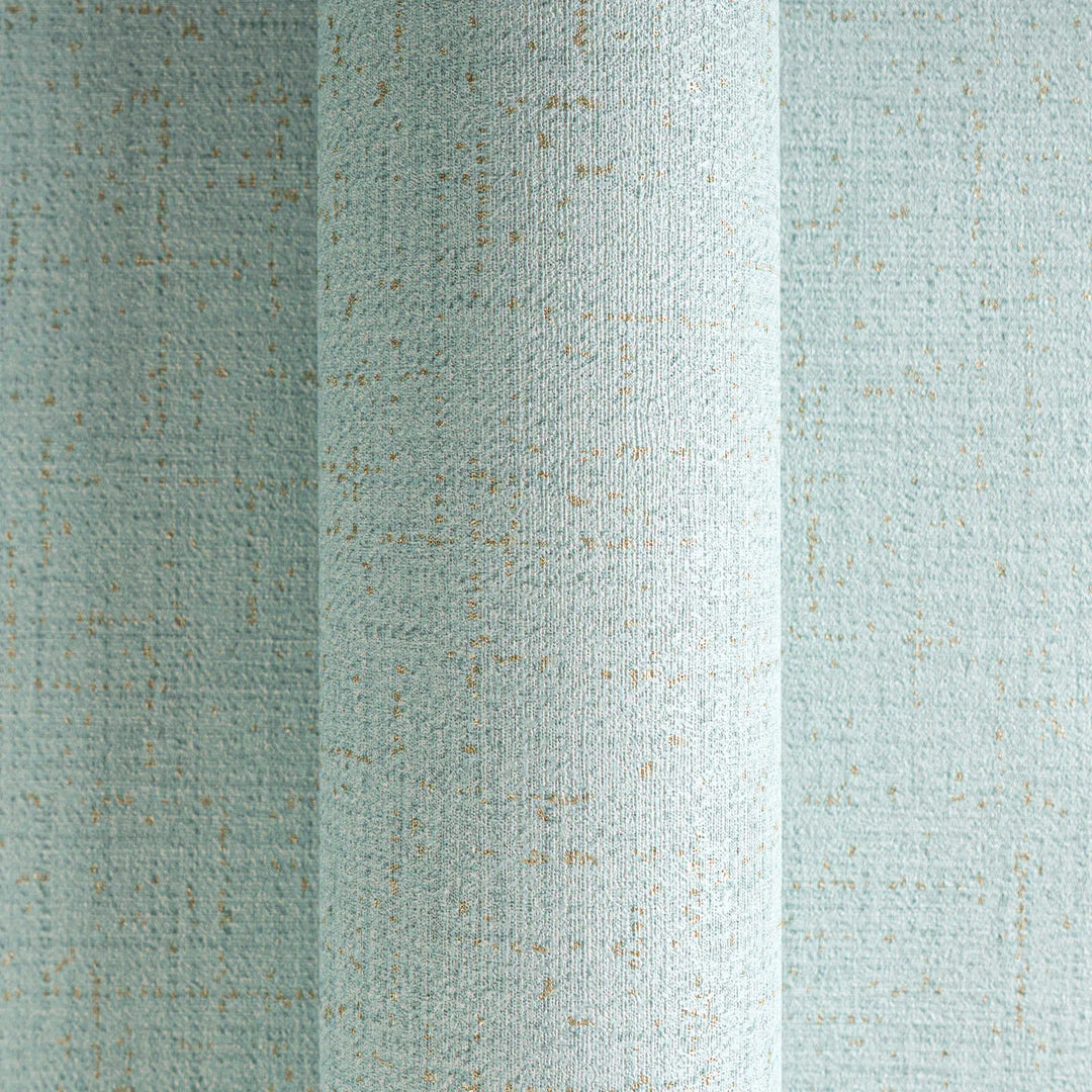 Korkealaatuinen kuitukangastapetti, jossa on silkkinen, hohtava rakenne | sininen - 3010220