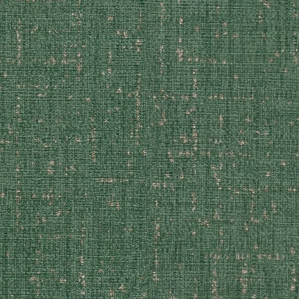 Augstākās kvalitātes neaustas tapetes ar zīdainu, mirdzošu tekstūru | tumši zaļā - 3010221