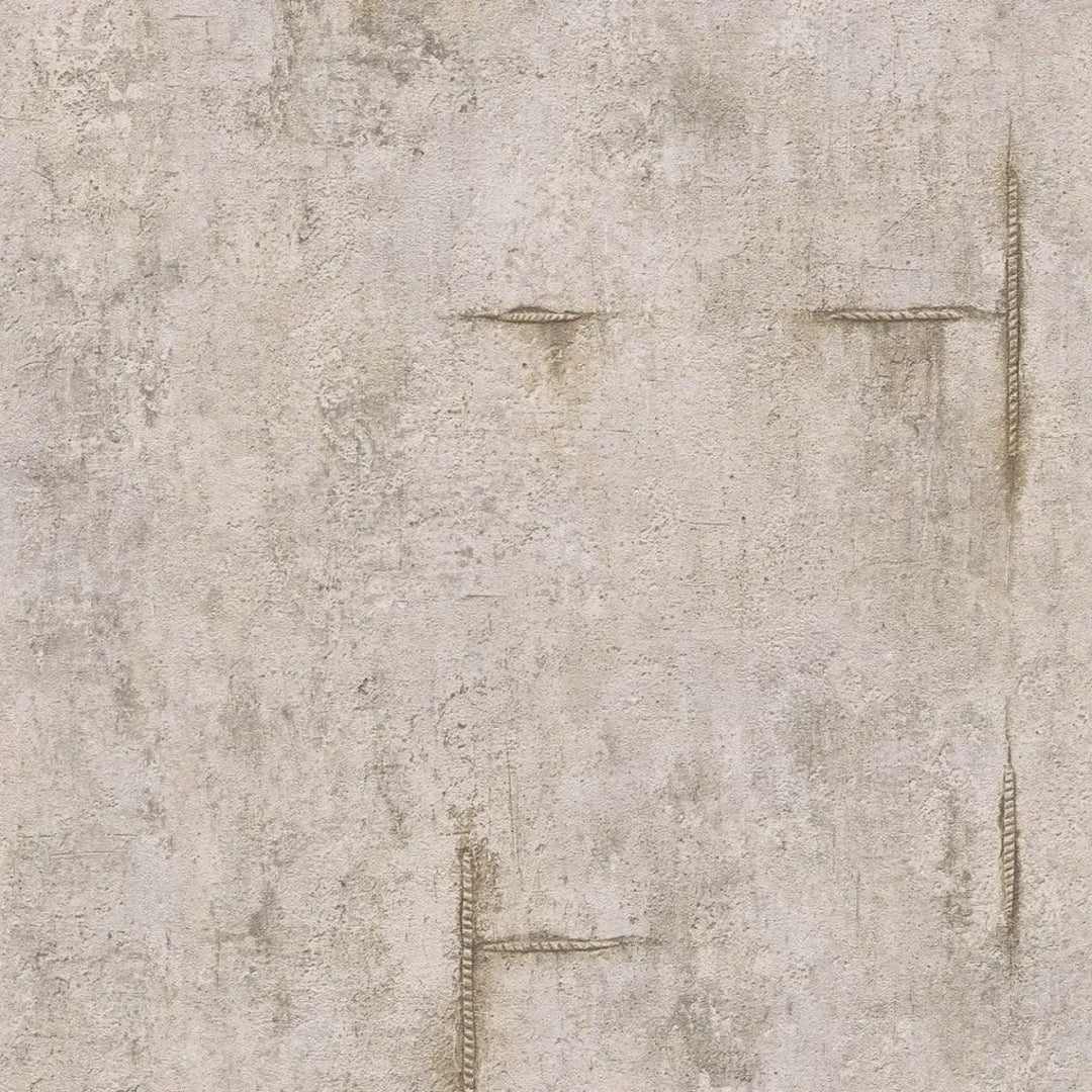 Urbaani loft-tyylinen kuitukangastapetti, jossa on luonnollinen rakenne - 3010505