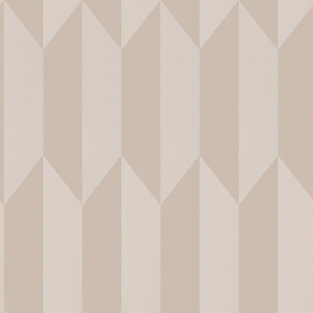 Kaasaegne, läikiv rombimuster soojades toonides mittekootud tapeet - 3010515