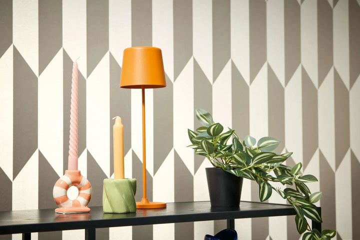 Taustakuva, jossa on hohtava geometrinen kuvio | kulta - 3010521