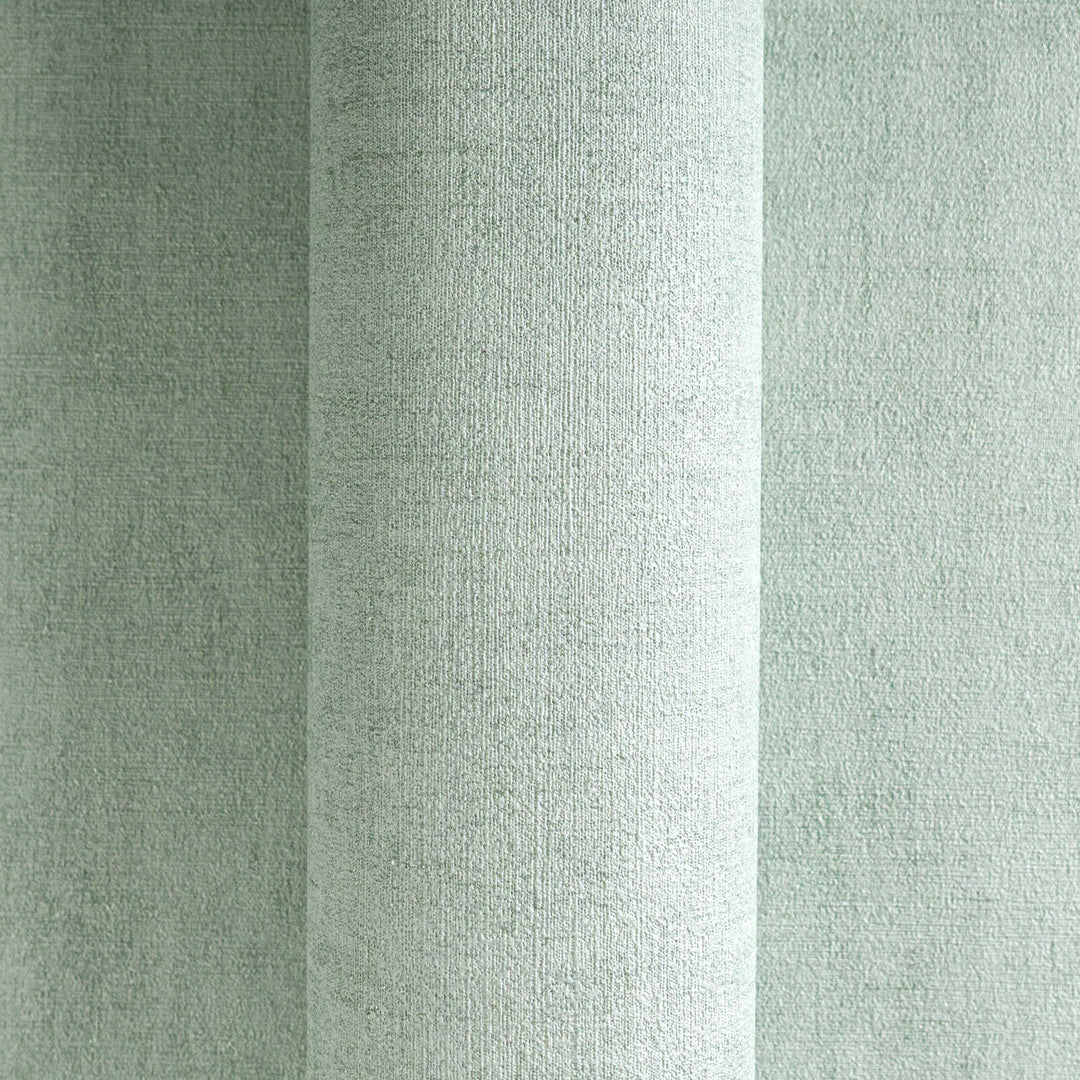 Kuitukangastapetti, jossa on hieno pellavakuvio | vihreä - 3011063