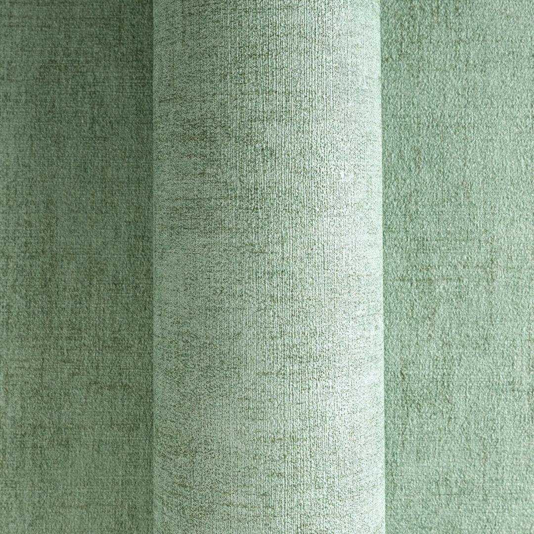 Non-woven wallpaper with a minimalist textile look| in dark green - 3011075