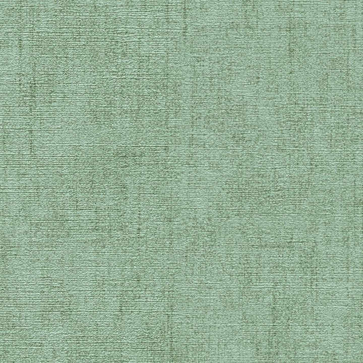 Non-woven wallpaper with a minimalist textile look| in dark green - 3011075