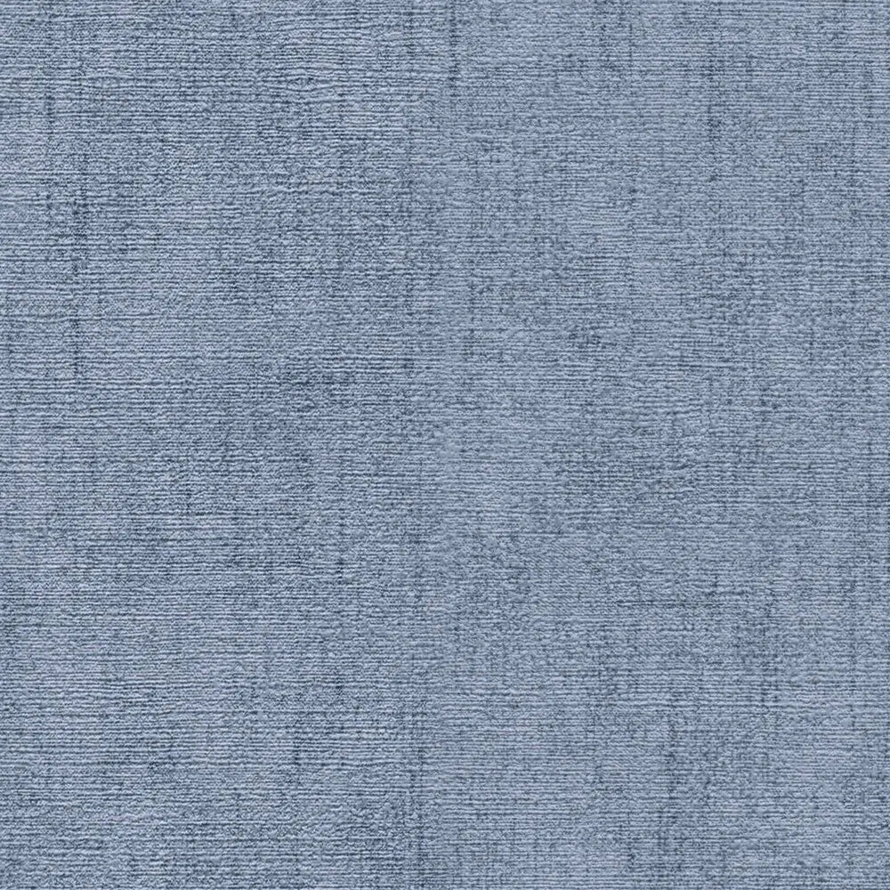 Обои на нетканой основе с фактурой натурального текстиля | темно-синие - 3011076