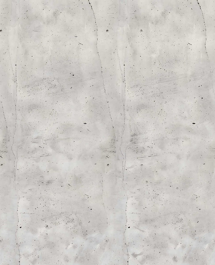 Декоративные обои с реалистичным видом бетона в сером цвете - 3012000