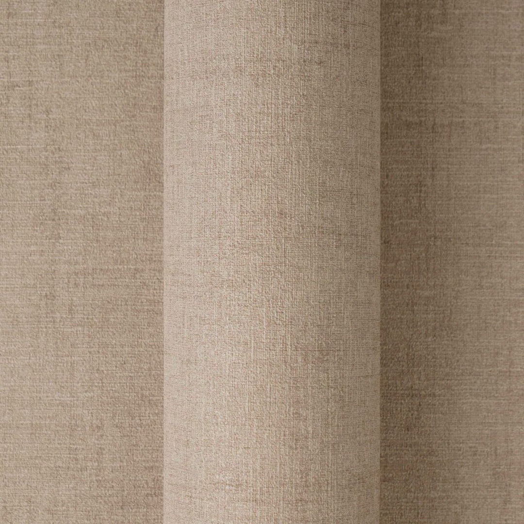Plain wallpaper with a fine texture and matte finish | brown - 3012144