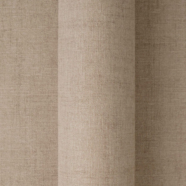Plain wallpaper with a fine texture and matte finish | brown - 3012144