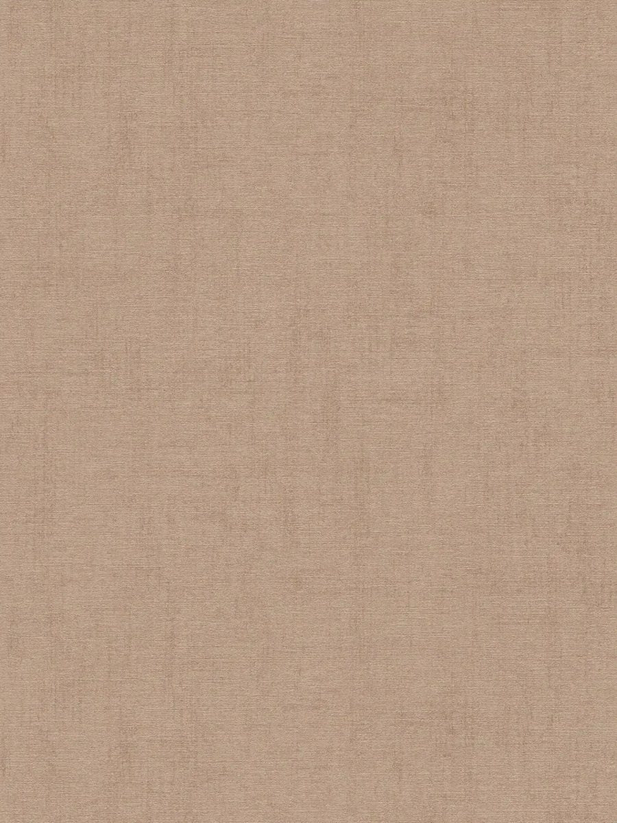 Plain wallpaper with a fine texture and matte finish | brown - 3012144