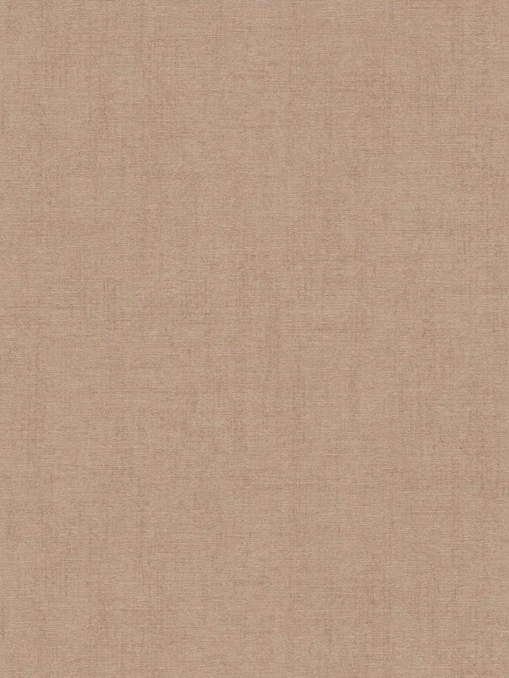 Plain wallpaper with a fine texture and matte finish | brown - 3012144