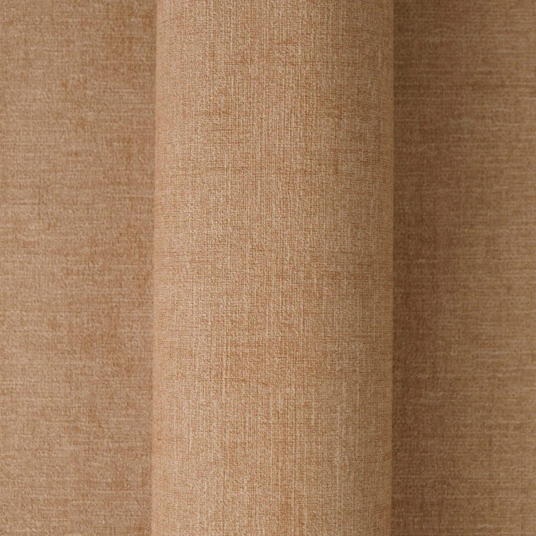 Однотонные обои с тонкой текстурой и матовой поверхностью | коричневый - 3012153