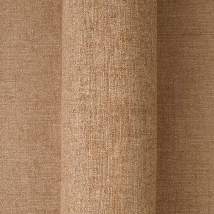 Однотонные обои с тонкой текстурой и матовой поверхностью | коричневый - 3012153
