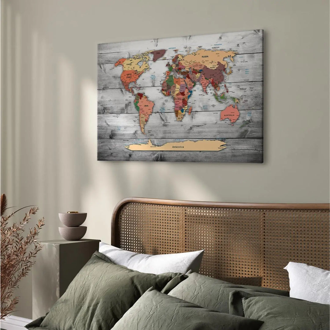 Canva World Map: New Directions, 90260