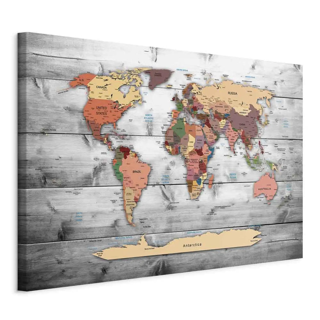 Canva World Map: New Directions, 90260