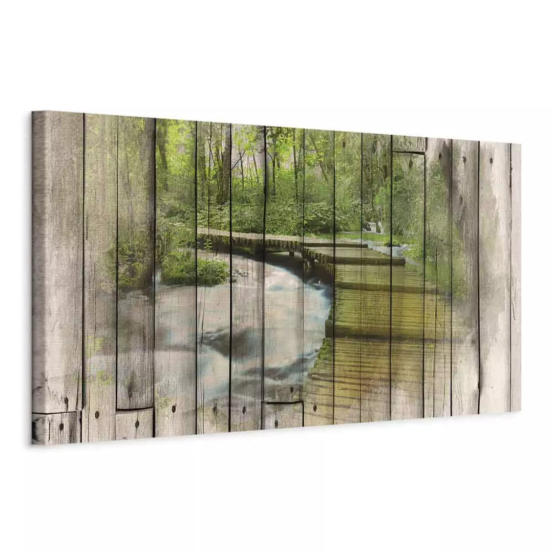 Canva with nature view - River of Memories, 92065 (X1)