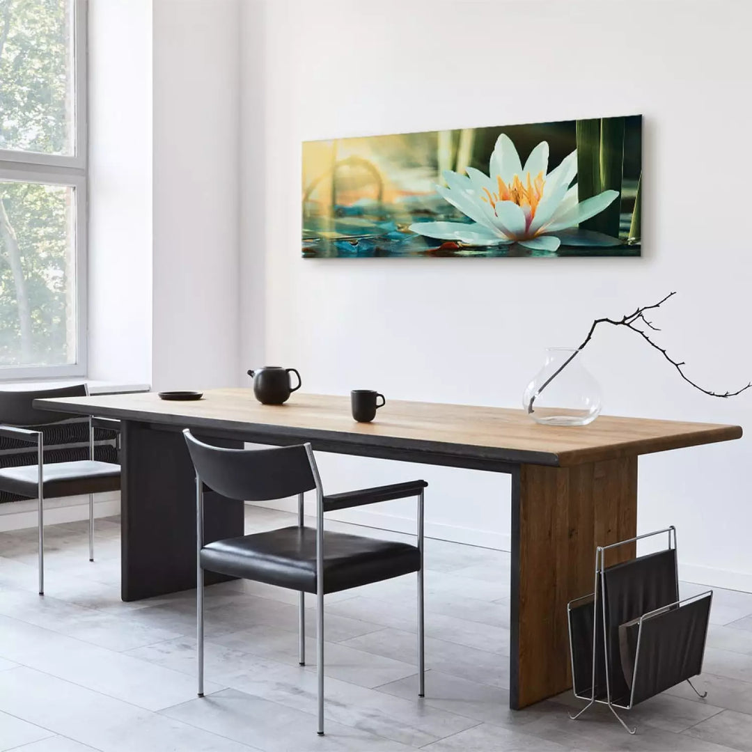 Kanva ar lotosu uz ūdens - Lotosa ezers, (x1) 93082