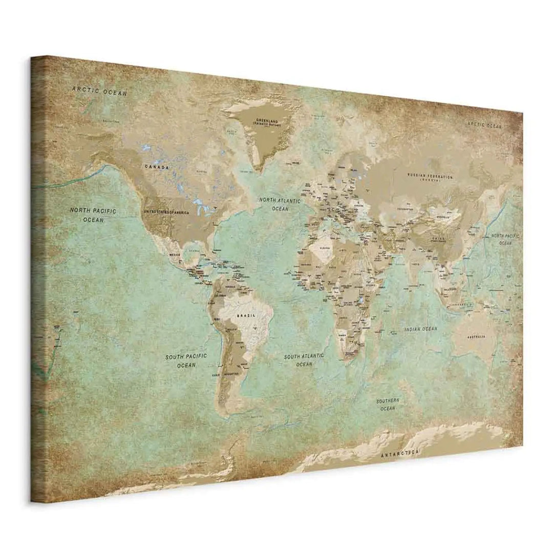 Seinapildid Maailma kaart: Celadoni teekond