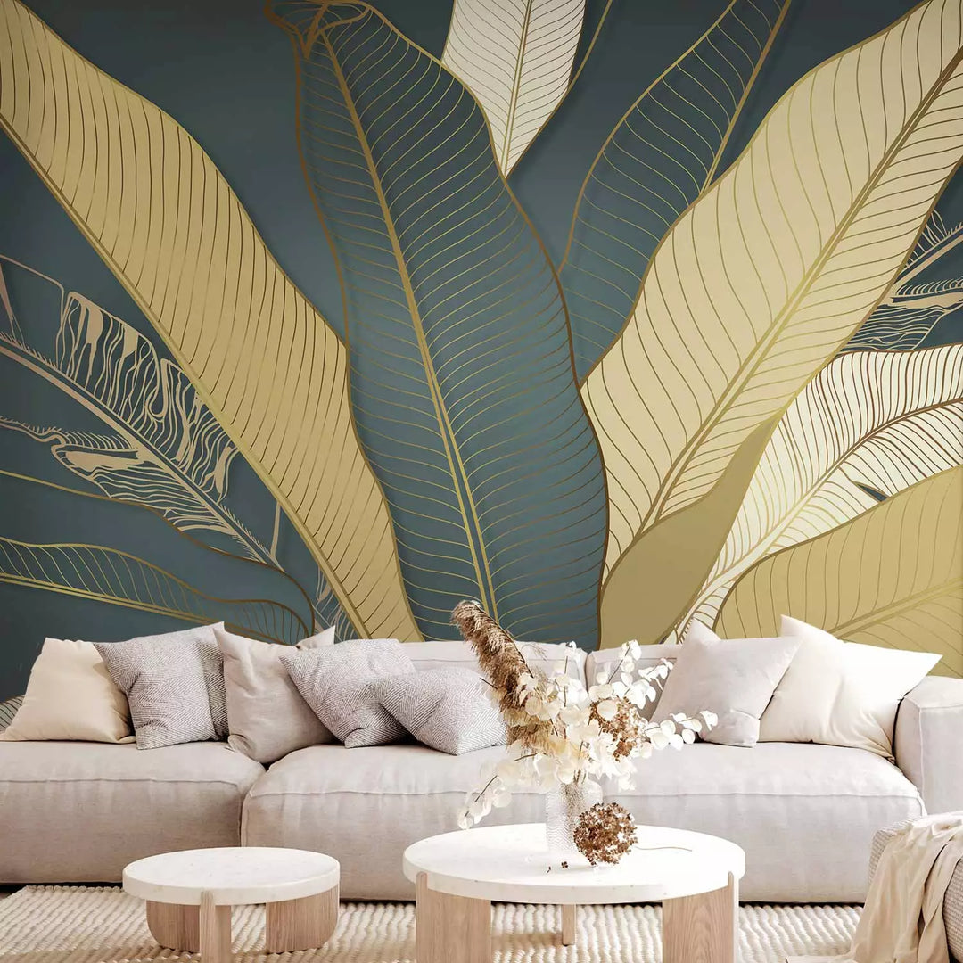 Wall Murals - royal leaves, 137904