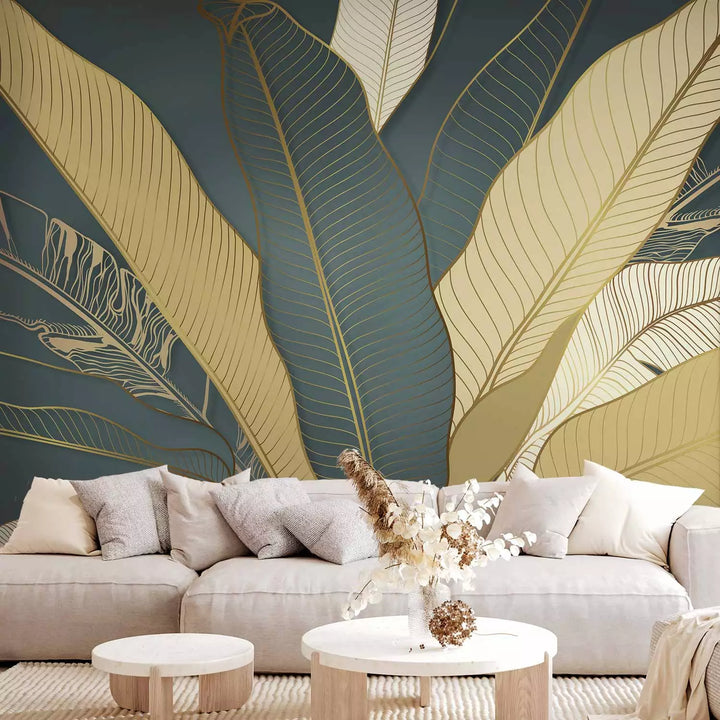 Wall Murals - royal leaves, 137904