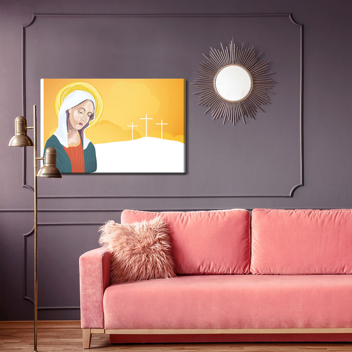 Canva - Portrait of the Blessed Virgin Mary, N-2478