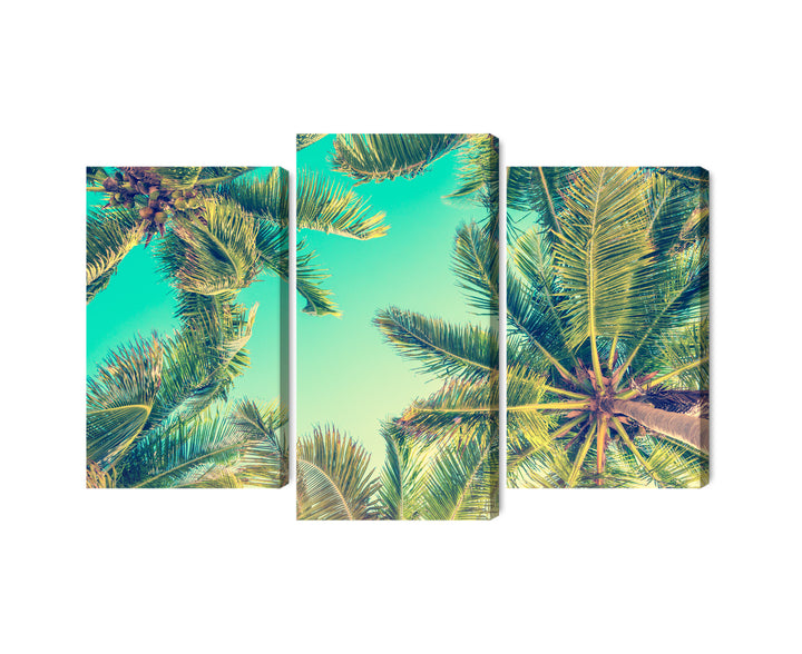 Canvas-taulut - Alakuva palmupuista, N-2015, -