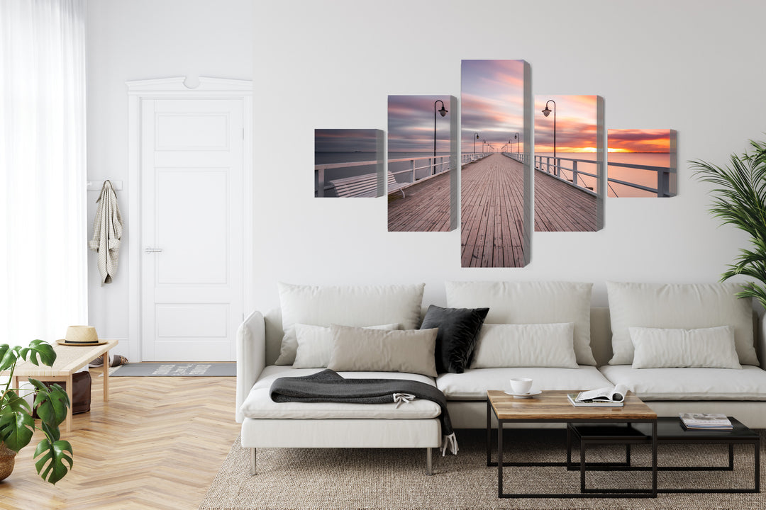 Paveikslai ant drobės - Prieplauka Gdynėje, Orlovo mieste, N-2284