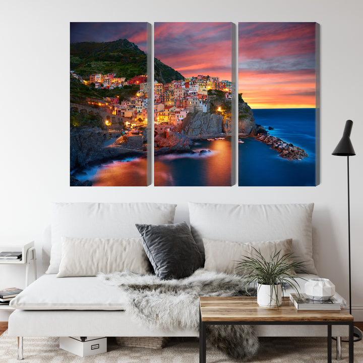 Canva - Manarola, Italy, N-2330