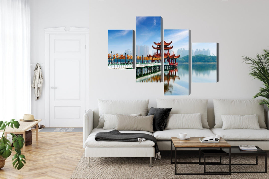 Paveikslai ant drobės - Kaohsiungo garsioji turistų traukos vieta, N-2872