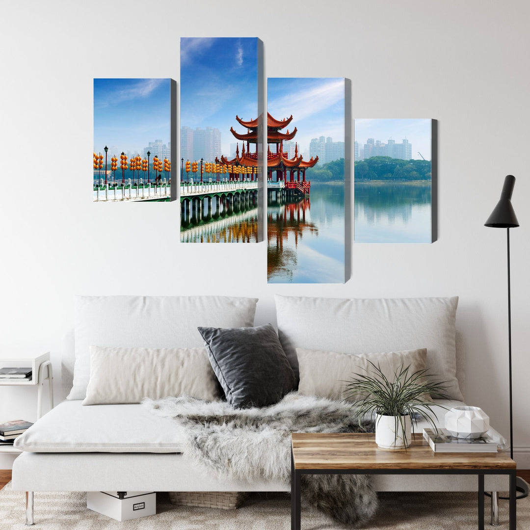 Paveikslai ant drobės - Kaohsiungo garsioji turistų traukos vieta, N-2872