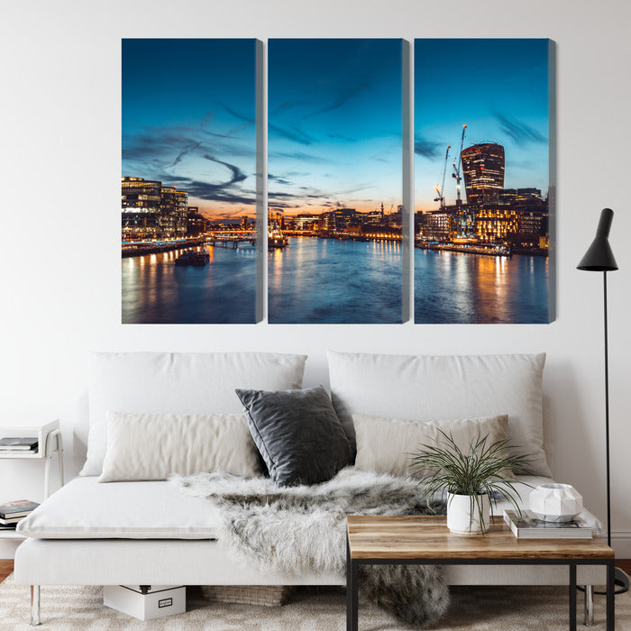 Paveikslai ant drobės - Temzės upė Didžiojoje Britanijoje, N-2884