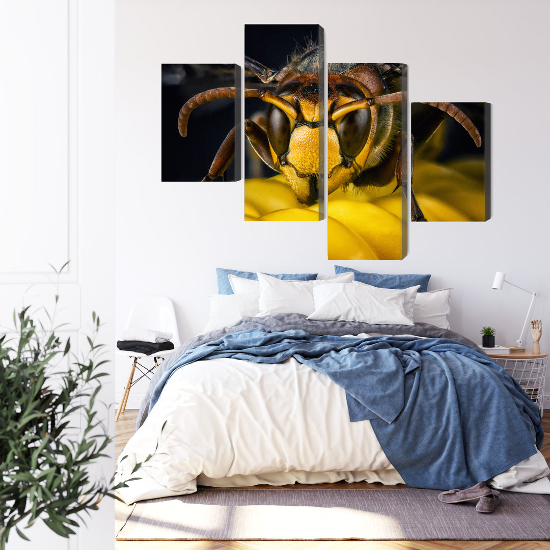 Канва - Макроскопическая оса, N-3676