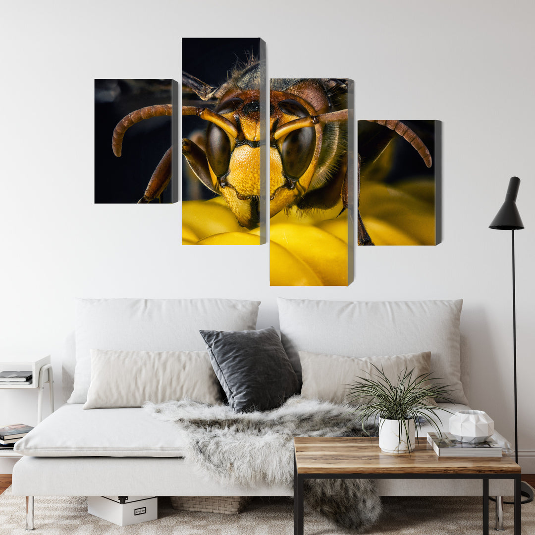 Канва - Макроскопическая оса, N-3676