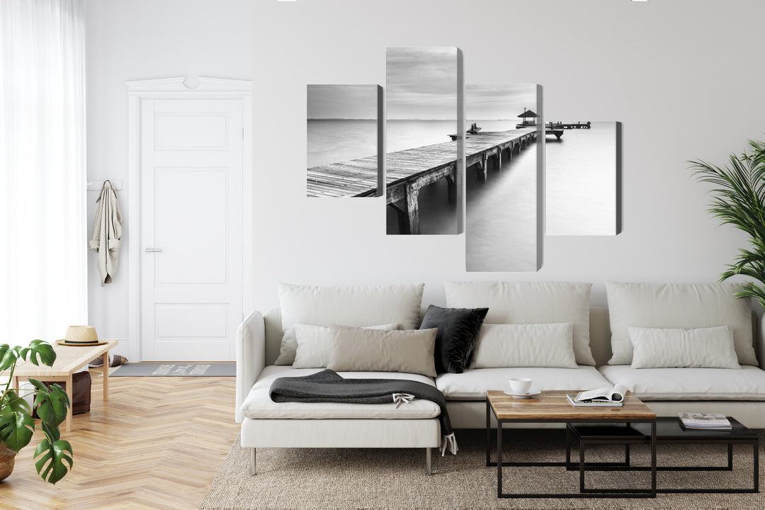 Канва - Деревянный причал, N-4587