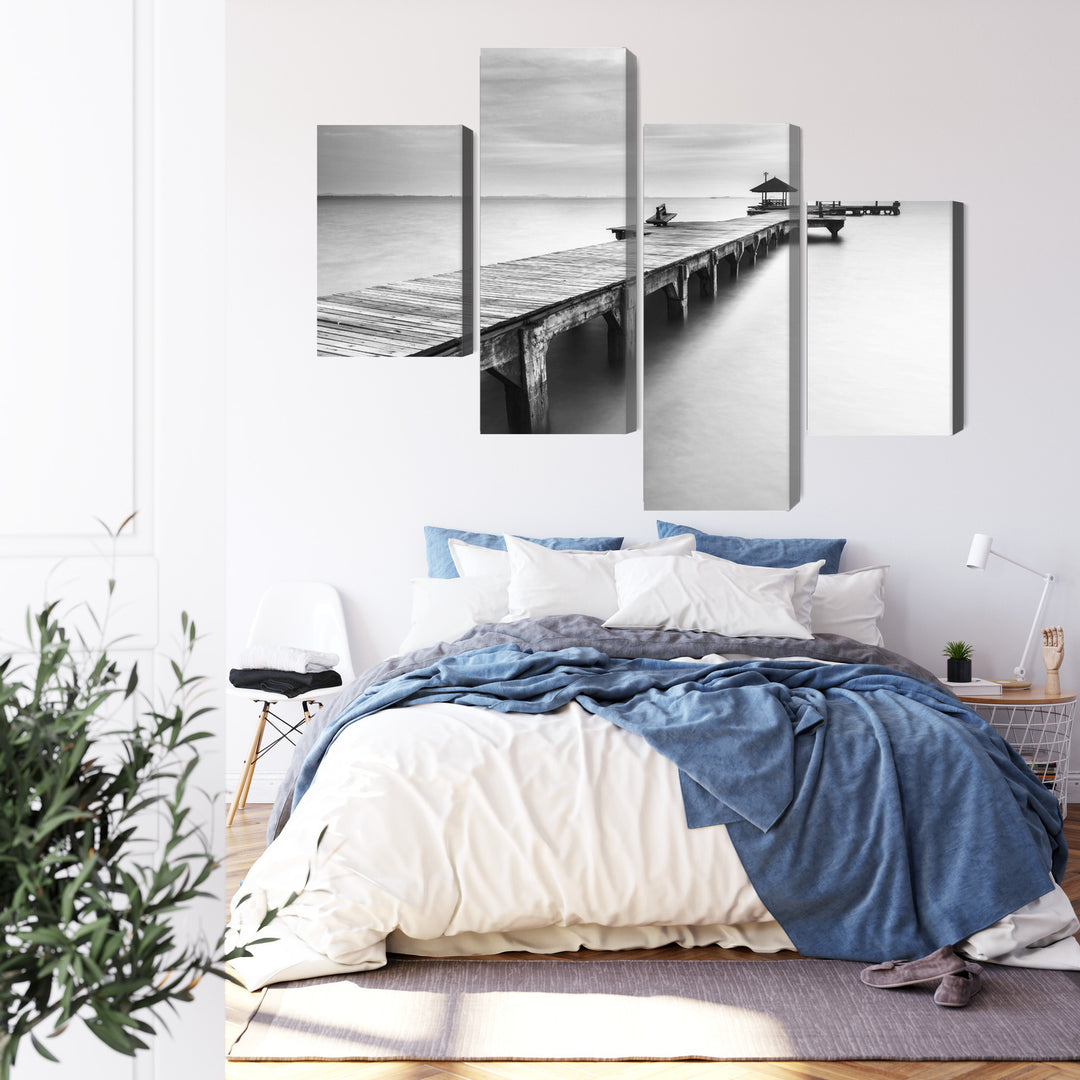 Канва - Деревянный причал, N-4587