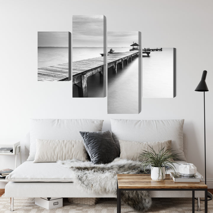 Канва - Деревянный причал, N-4587