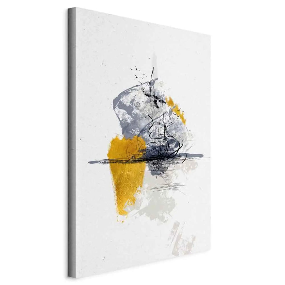 Canvas-taulut Linnut veden yllä (x 1)