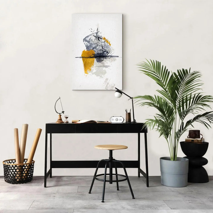 Canvas-taulut Linnut veden yllä (x 1)