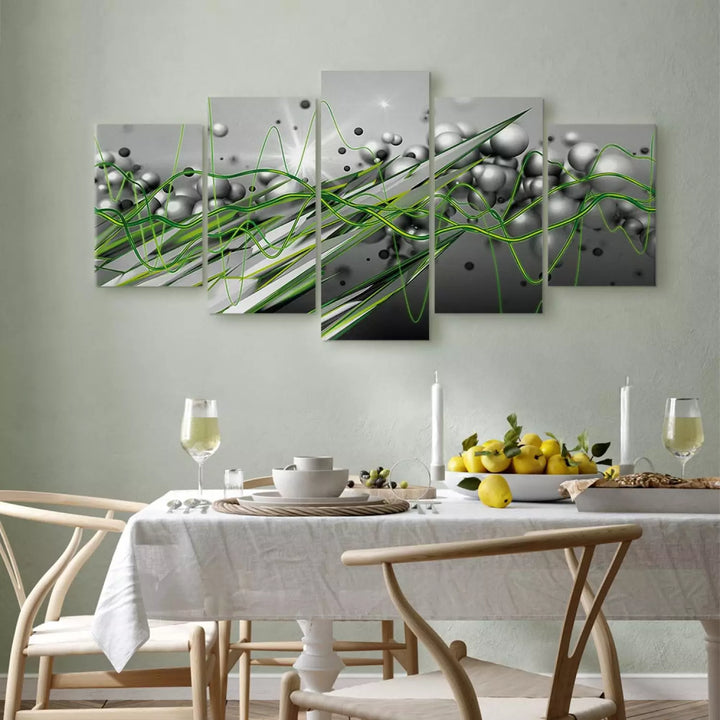 Paveikslai ant drobės Žaliasis ritmas