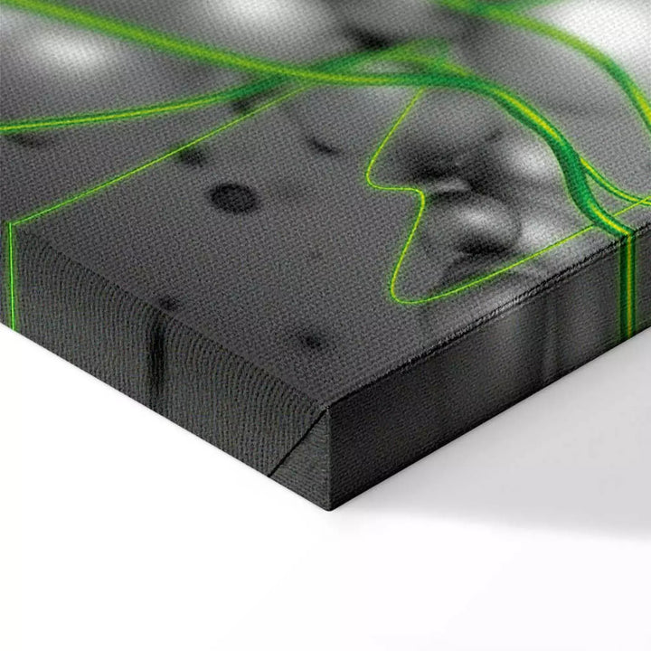 Paveikslai ant drobės Žaliasis ritmas