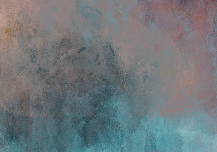 Абстрактные фотообои с живописной текстурой декоративной штукатурки Tapetenshop.lv