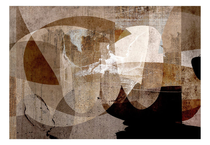 Abstraktas fototapetes brūnā krāsā - Abstraktā secība, 142537 G-ART