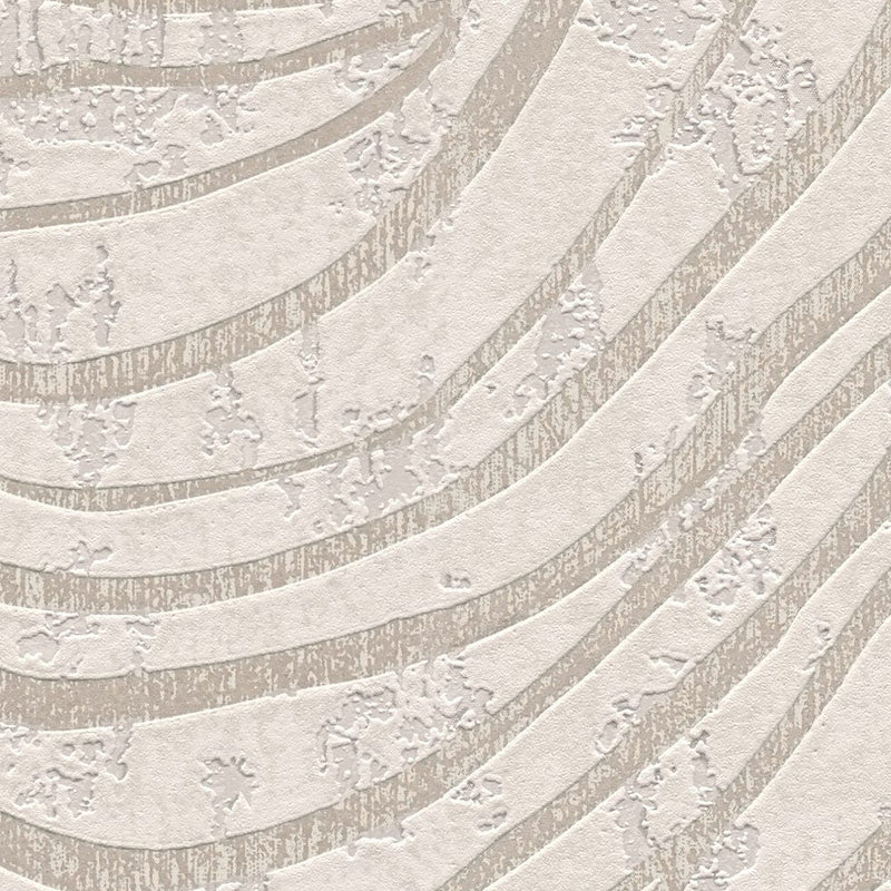 Abstract wallpaper with mountain pattern in soft shades, 1403500 AS Creation