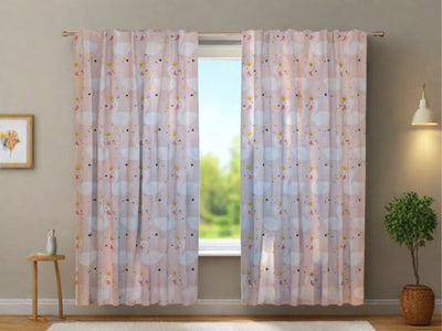 Curtains for children's room - Princess-swan Digital Textile