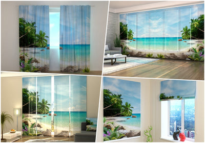 Curtains - Oceanside Digital Textile