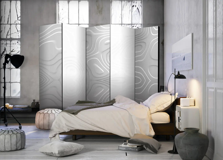 Istabas aizslietnis Abstrakcija gaišos toņos (225x172 cm) ART XL